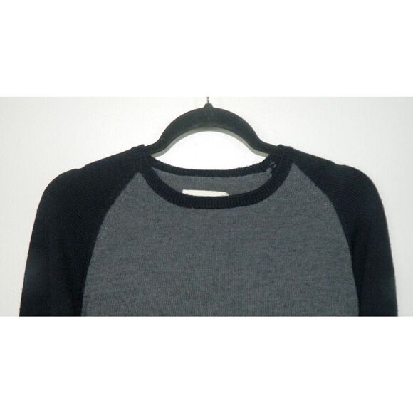 Current/Elliott Sweater Men's Size Medium Grey Blue‎ Wool Long Sleeve Crew Neck - Picture 5 of 9